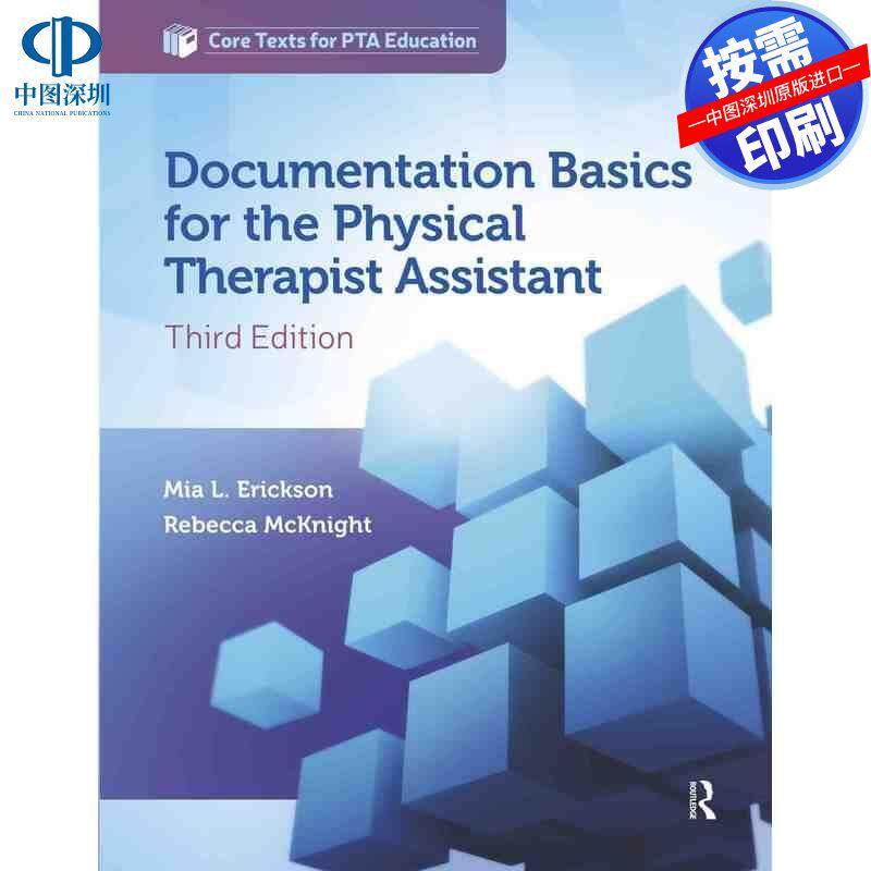 预售【按需印刷】英文原版 物理治疗助理的文档基础 Documentation Basics for the Physical Therapist Assistant 原装进口正版书