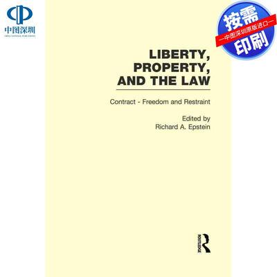 预售【按需印刷】英文原版 合同 - 自由与约束 Contract - Freedom and Restraint 原装进口正版书籍