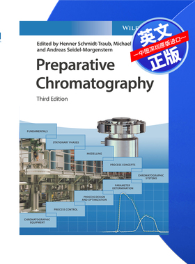 【预售 按需印刷】Wiley出版 制备色谱法 Preparative Chromatography 进口英文正版书籍