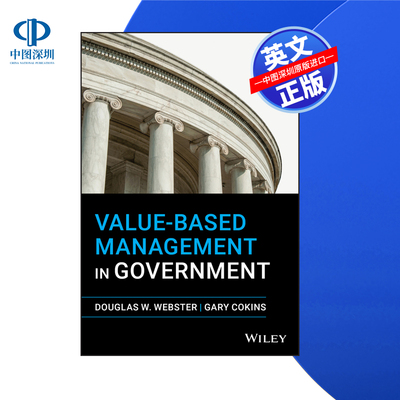 【预售 按需印刷】Wiley出版 政府的价值管理 Value-Based Management in Government 进口英文正版书籍
