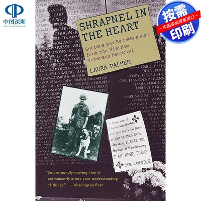 预售【按需印刷】英文原版 心中的碎片Shrapnel in the Heart原版进口书籍