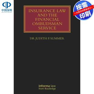预售【按需印刷】英文原版 保险法与金融监察专员服务 Insurance Law and the Financial Ombudsman Service 原装进口正版书籍