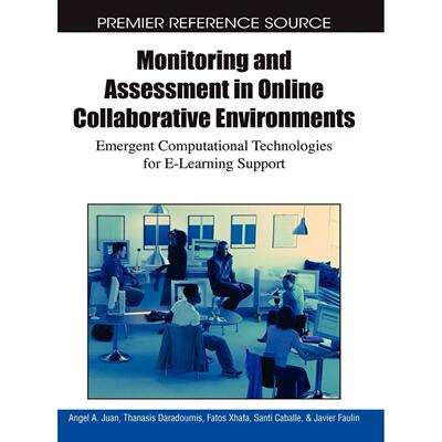 【预售 按需印刷】英文原版在线协作环境中的监控与评估Monitoring and Assessment in Online Collaborative Environments原装进