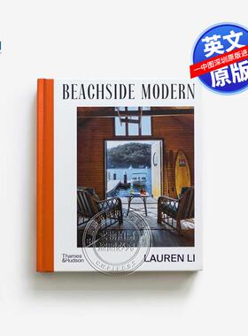 现货英文原版 海滨现代内饰，带有当代边缘 Beachside Modern