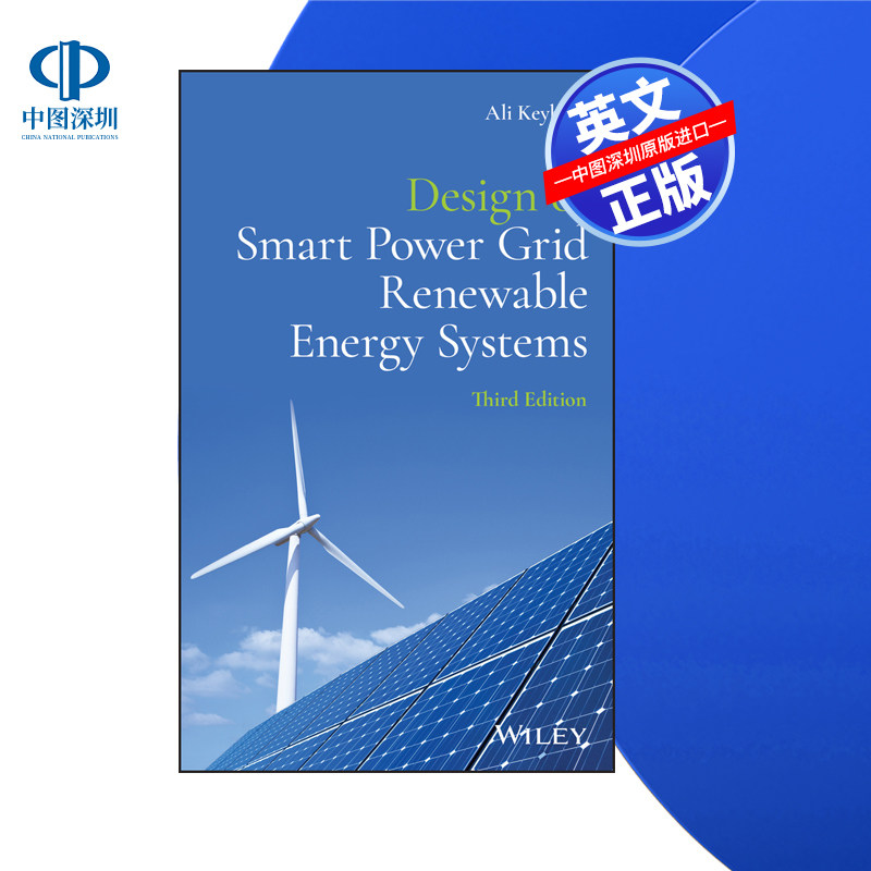 【预售 按需印刷】Wiley出版 智能电网可再生能源系统设计Design of Smart Power Grid Renewable Energy Systems进口英文正版书籍