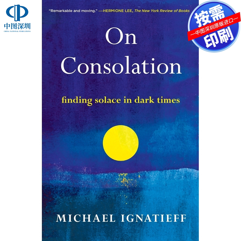 预售 按需印刷 英文原版 关于安慰 On Consolation 进口书籍正版