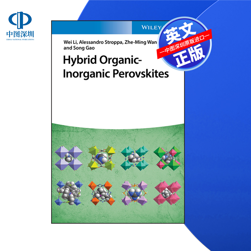 【预售 按需印刷】Wiley出版 杂化有机-无机钙钛矿 Hybrid Organic-Inorganic Perovskites 进口英文正版书籍