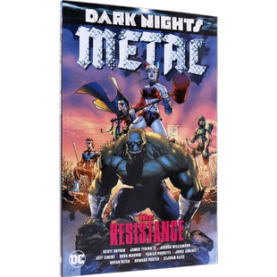 DC大事件黑暗金属支线全集 现货英文原版 Dark Nights: Metal: The Resistance 进口书籍正版