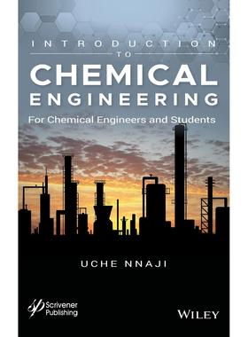 【预售 按需印刷】英文原版化学工程导论Introduction to Chemical Engin原装进口正版书籍