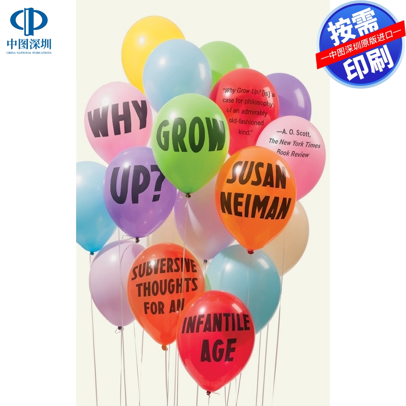 预售 按需印刷 英文原版 为什么长大? Why Grow Up? 进口书籍正版