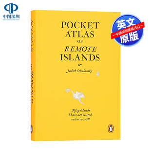 看不见 书籍 Atlas 正版 进口英文版 岛屿 Islands Remote Pocket 英文原版