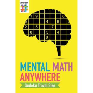 【预售 按需印刷】英文原版Mental Math Anywhere | Sudoku Travel Size进口原版正版书籍