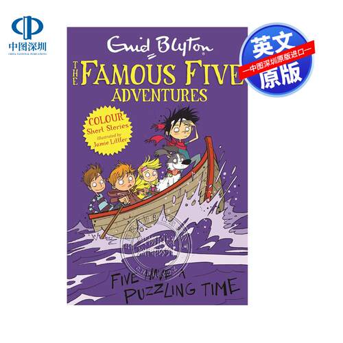 现货英文原版 五人组彩色短篇故事集：五人组陷入困惑的时光 Famous Five Colour Short Stories: Five Have a Puzzling Time
