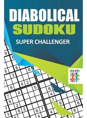 【预售 按需印刷】英文原版Diabolical Sudoku Super Challenger进口原版正版书籍