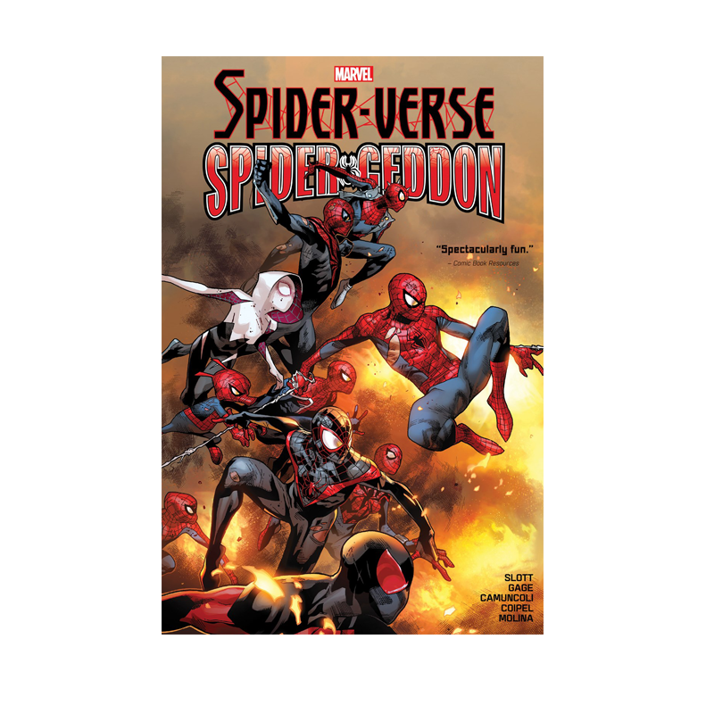 【预售英文原版】漫威漫画 蜘蛛侠军团精选集合集 精装 Spider-Verse/Spider-Geddon Omnibus 超级英雄系列美漫英语故事书
