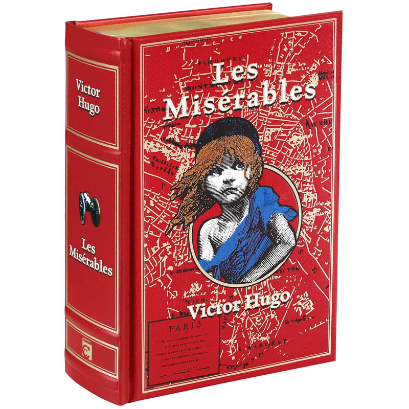 现货英文原版 悲惨世界 精装经典皮革版 雨果 Les Misérables 世界经典文学名著 坎特伯雷经典 Canterbury Classics Victor Hugo