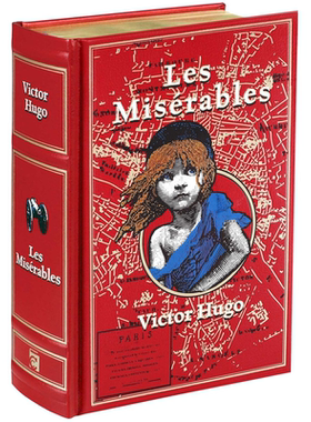 现货英文原版 悲惨世界 精装经典皮革版 雨果 Les Misérables 世界经典文学名著 坎特伯雷经典 Canterbury Classics Victor Hugo