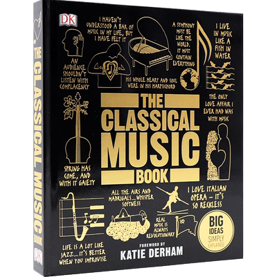 古典音乐百科 DK大百科系列 精装大开本 英文原版The Classical Music Book 视觉图解古典音乐 DK百科 进口书籍正版