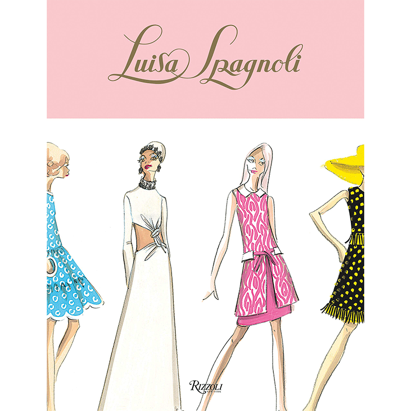 英文原版 意大利时尚品牌 路易莎贝卡里亚 LUISA SPAGNOLI 服装插画 艺术书
