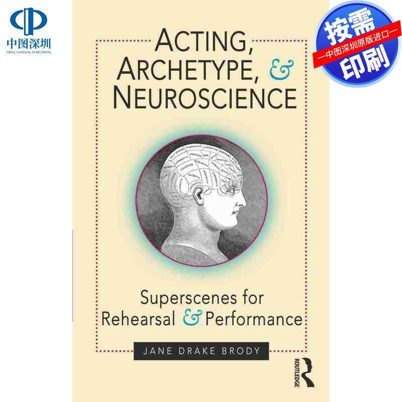 预售【按需印刷】英文原版 表演、原型与神经科学 Acting Archetype and Neuroscience 原装进口正版书籍