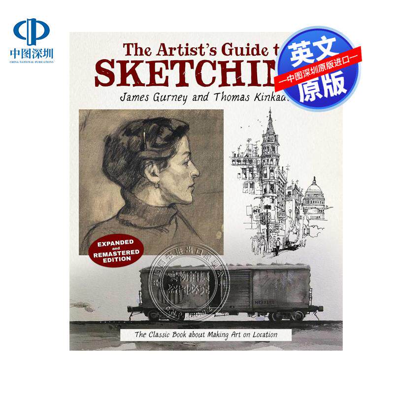 英文原版 艺术家的素描指南：关于在位置上制作艺术的经典书籍 The Artist's Guide to Sketching