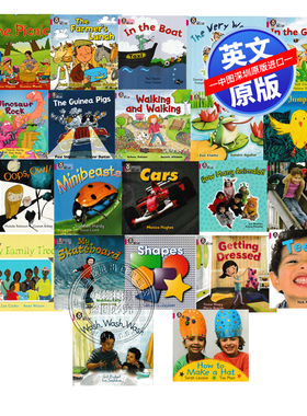 【深图】柯林斯大猫系列英语绘本读物 Collins Big Cat Band 1A Pink A 一级上册粉色套装22册 小学英文分级阅读 送电子版练习册