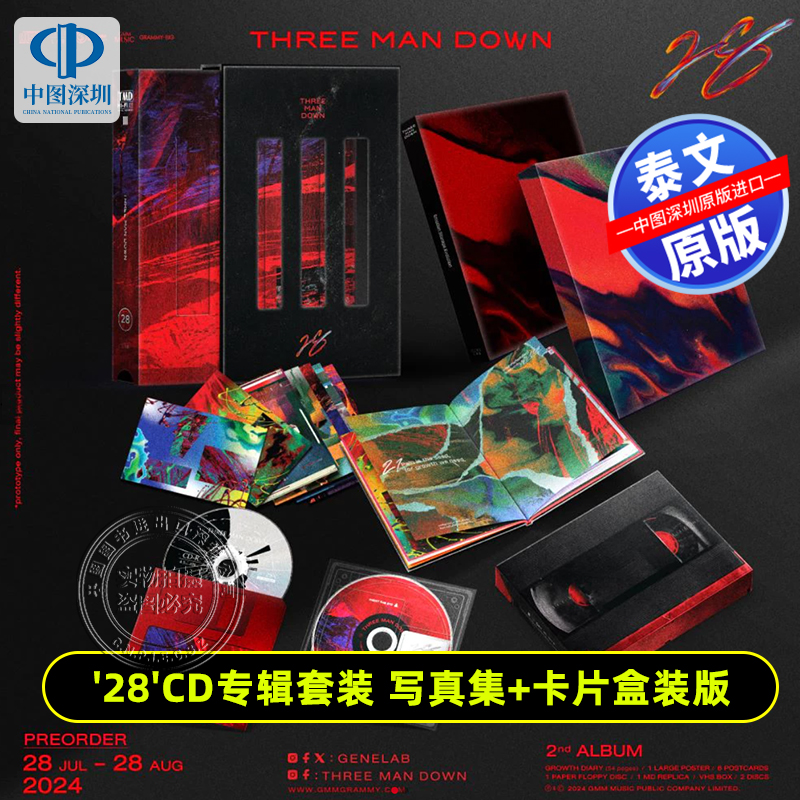 乐队ThreeManDown'28'CD