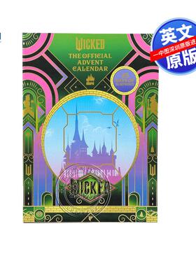 预售英文原版 官方降临日历：25天的惊喜 Wicked For Good: The Official Advent Calendar