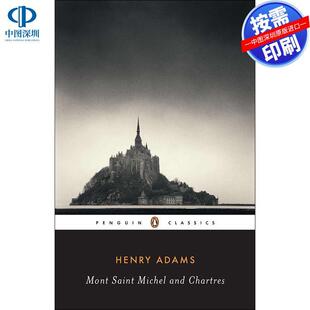 预售【按需印刷】英文原版 蒙圣米歇尔与沙特尔Mont-Saint-Michel and Chartres原版进口书籍