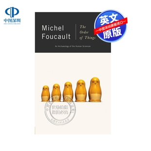 【预售英文原版】事物的秩序:人文科学的考古学 The Order of Things : An Archaeology of Human Sciences 进口英文正版书籍