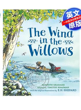 预售英文原版 柳林风声 90周年纪念礼物图画书 The Wind in the Willows Anniversary Gift Picture Book 经典文学读物小说