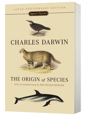 现货 物种起源 达尔文进化论 英文原版 The Origin of Species 达尔文生物进化经典名著