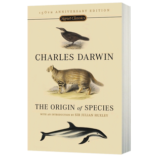 英文原版 物种起源 达尔文进化论 The Origin of Species 达尔文生物进化经典名著