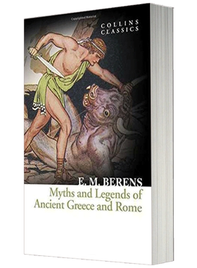英文原版 古希腊罗马神话故事 柯林斯经典文学名著小说 The Myths and Legends of Ancient Greece and Rome