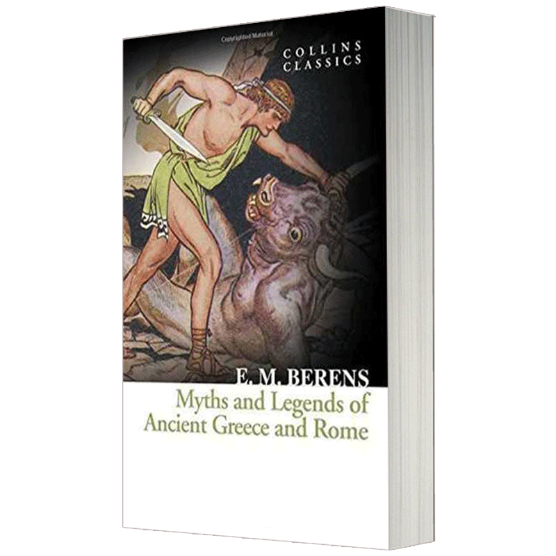 英文原版 古希腊罗马神话故事 柯林斯经典文学名著小说 The Myths and Legends of Ancient Greece and Rome