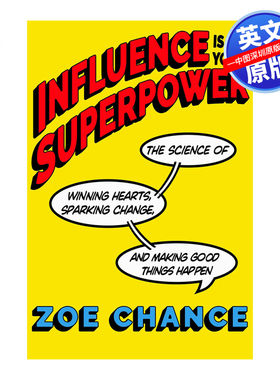 英文原版 如何发展您的影响力技能 fluence Is Your Superpower 案例分析 进口英文版正版书籍