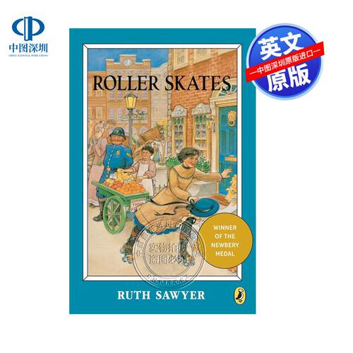 英文原版 纽伯瑞文学奖 Roller Skates 溜冰鞋 Puffin Books Sawyer  Ruth 平装 青少年文学