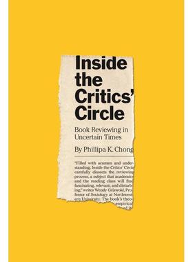 【预售 按需印刷】英文原版 评论家圈内 Inside the Critics’ Circle 进口原版正版书籍