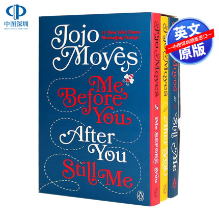 英文原版 Me Before You After You and Still Me 3Books Boxed Set 遇见你之前 遇见你之后 依然是我 3册盒装 乔乔莫伊斯