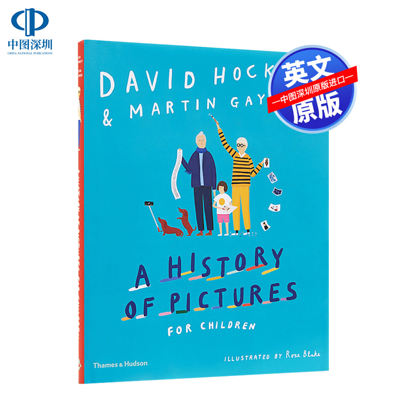 英文原版 A History of Pictures for Children给孩子讲解名家名画的艺术历史获奖艺术儿童书 David Hockney精装美学鉴赏