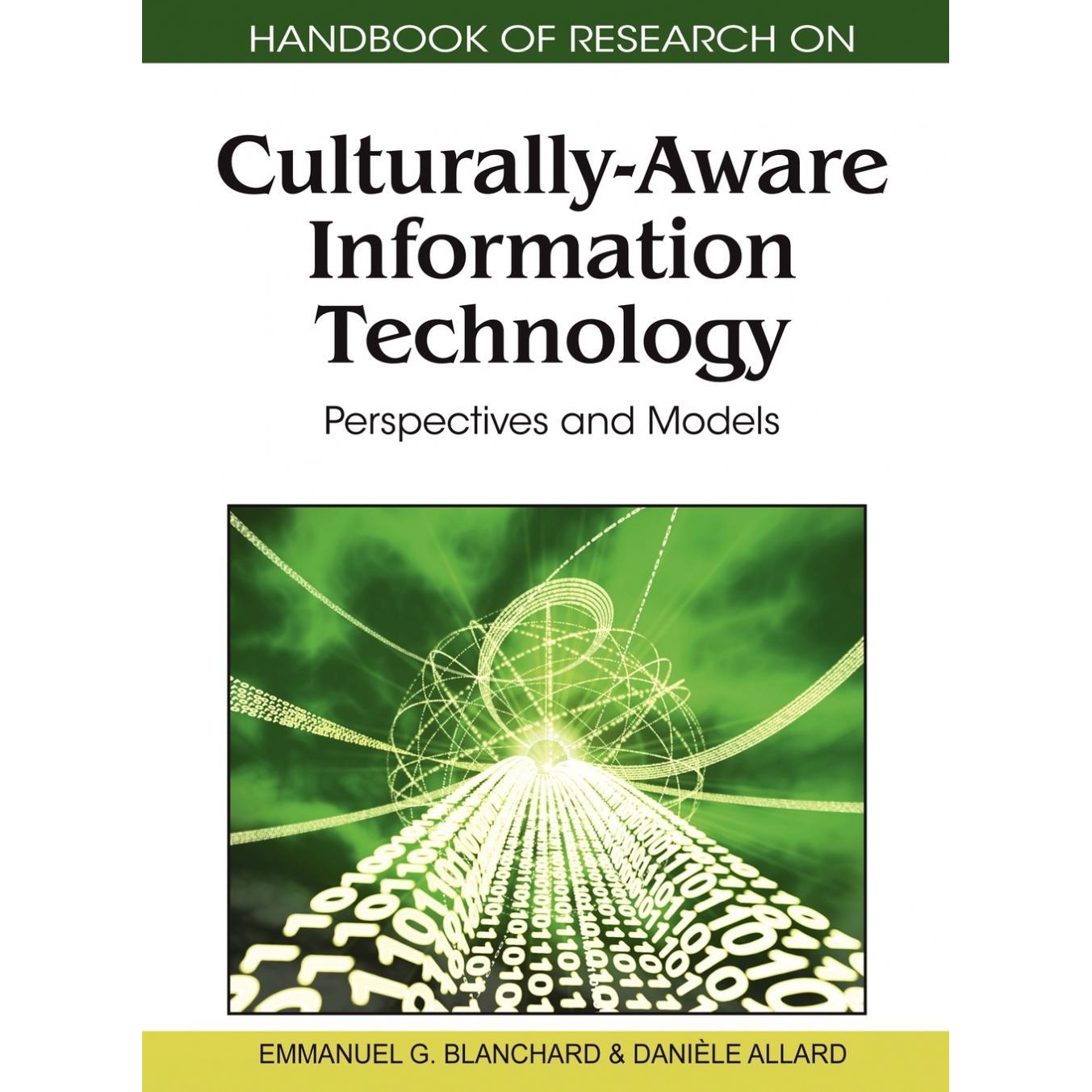 【预售 按需印刷】英文原版文化意识信息技术手册Handbook of Research on Culturally-Aware Information Technology原装进口正版