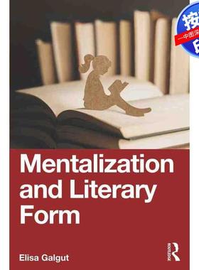 预售【按需印刷】英文原版 心理化与文学形式 Mentalization and Literary Form 原装进口正版书籍