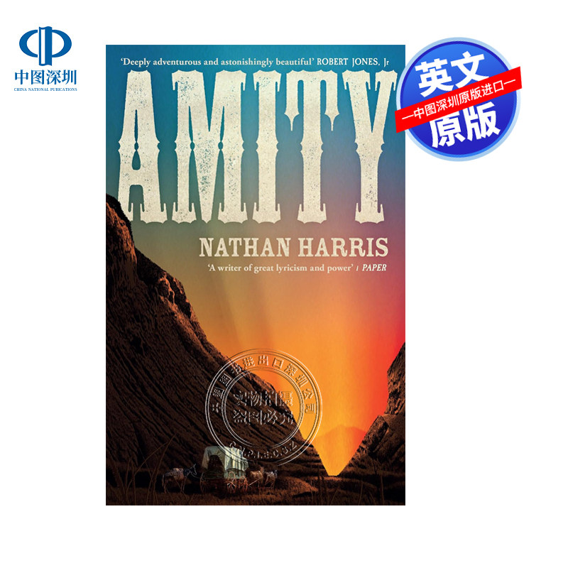 英文原版 和睦 布克奖提名作家内森哈里斯 奴隶制史诗 Amity A Novel Nathan Harris