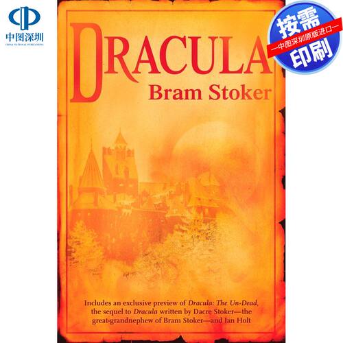 预售【按需印刷】德古拉Dracula企鹅兰登出版 进口书籍正版
