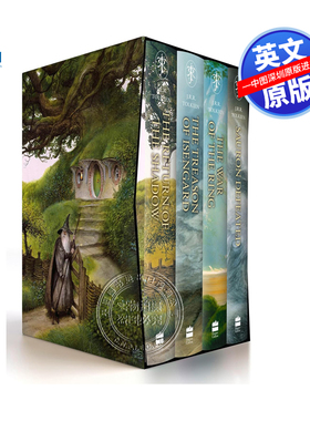 英文原版 中土世界的历史 第三部精装4册盒装小说 The History of Middle-earth Boxed Set 3 中洲历史 奇幻小说套装 托尔金