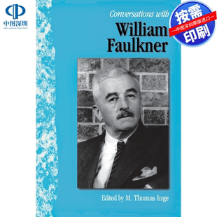预售【按需印刷】英文原版 与威廉·福克纳的对话 Conversations with William Faulkner 原装进口正版书籍