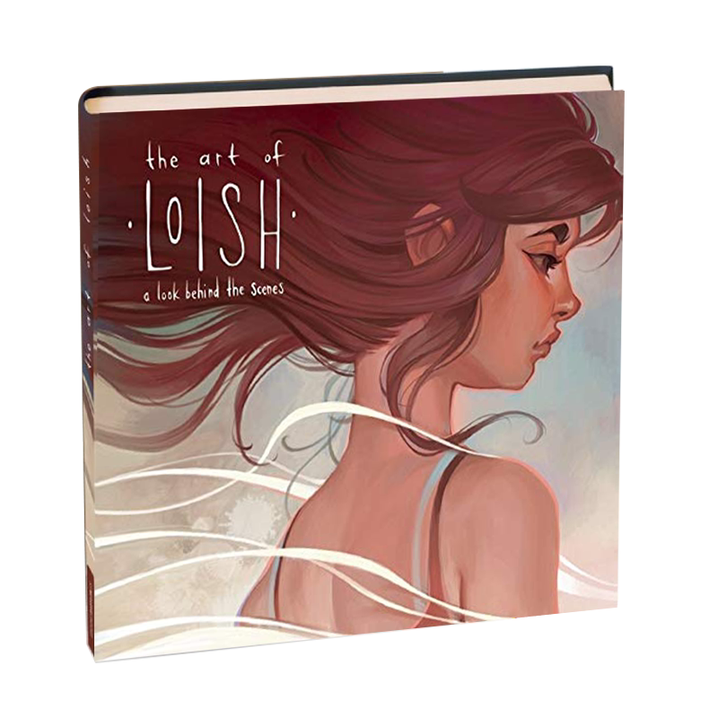 英文原版 荷兰插画家洛伊丝的艺术 The Art of Loish 画册画集 精装 数字艺术 Lois van Baarle 3Dtotal