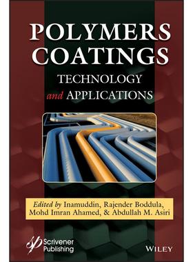 【预售 按需印刷】英文原版聚合物涂料Polymers Coatings原装进口正版书籍