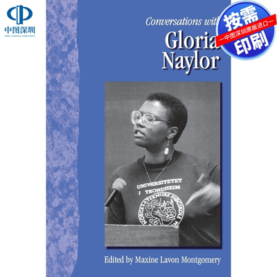 预售【按需印刷】英文原版 与格洛丽亚·内勒的对话 Conversations with Gloria Naylor 原装进口正版书籍