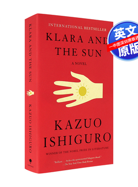 预售英文原版 克拉拉与太阳 诺奖得主石黑一雄作品  Klara and the Sun 进口英文版正版书籍